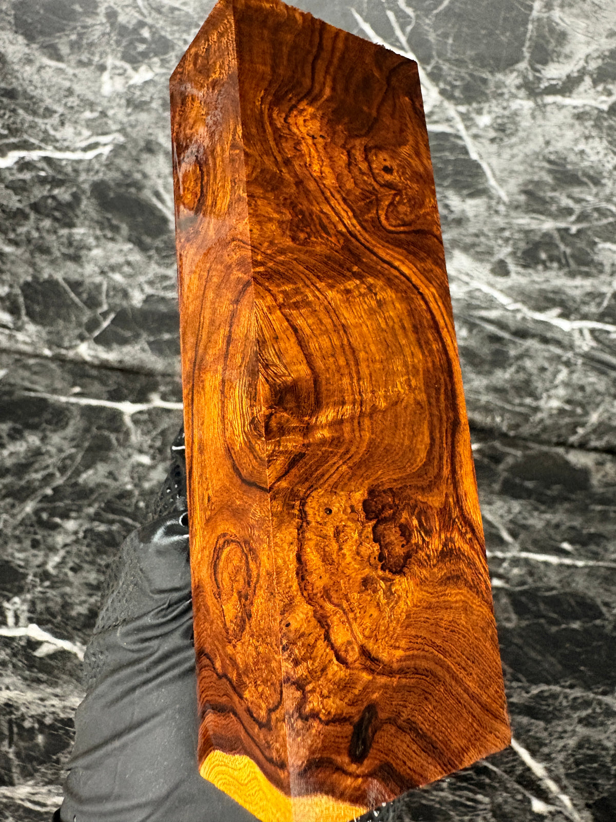 Ironwood Burl Block IWB216 - 5.35 x 1.8 x 1.18”