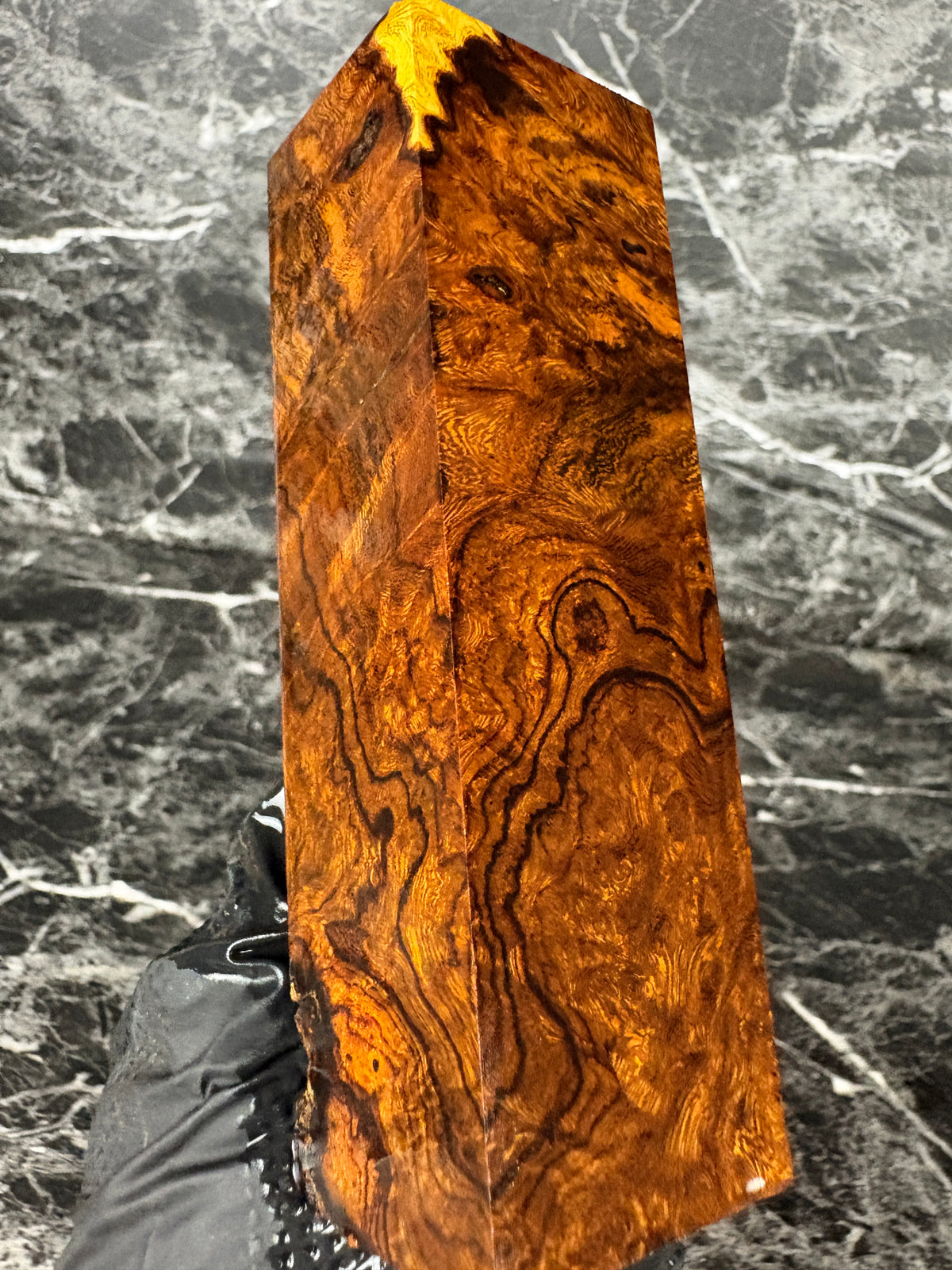 Ironwood Burl Block IWB222 - 5.15 x 1.55 x 1.5”