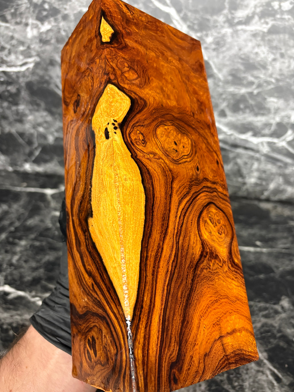 Ironwood Burl Block IWB450 - 9.75 x 3.75 x 2.75”