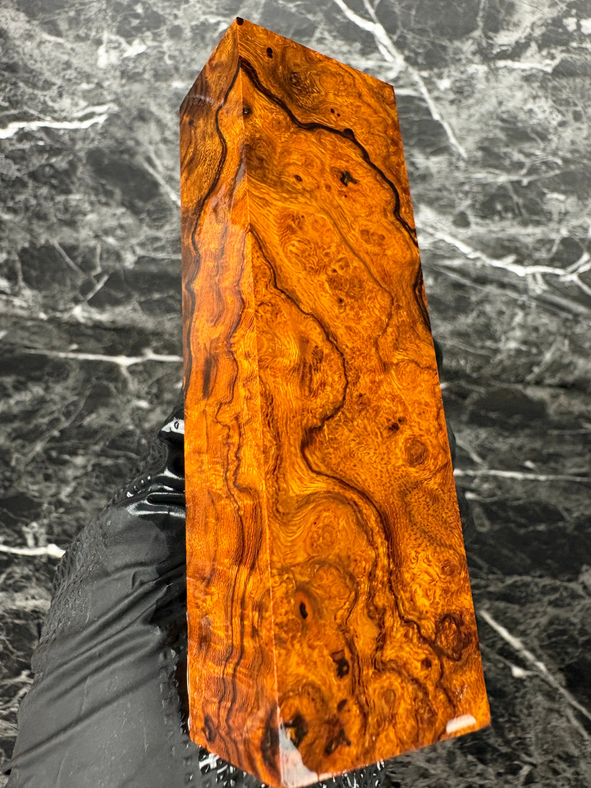 Ironwood Burl Block IWB220 - 5 x 1.55 x 1.2”