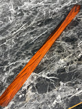 Mastergrade Instrument Quality Turning Pool Cue Desert Ironwood IWBF505 - 30 x 1.5 x 1.55-1.42”