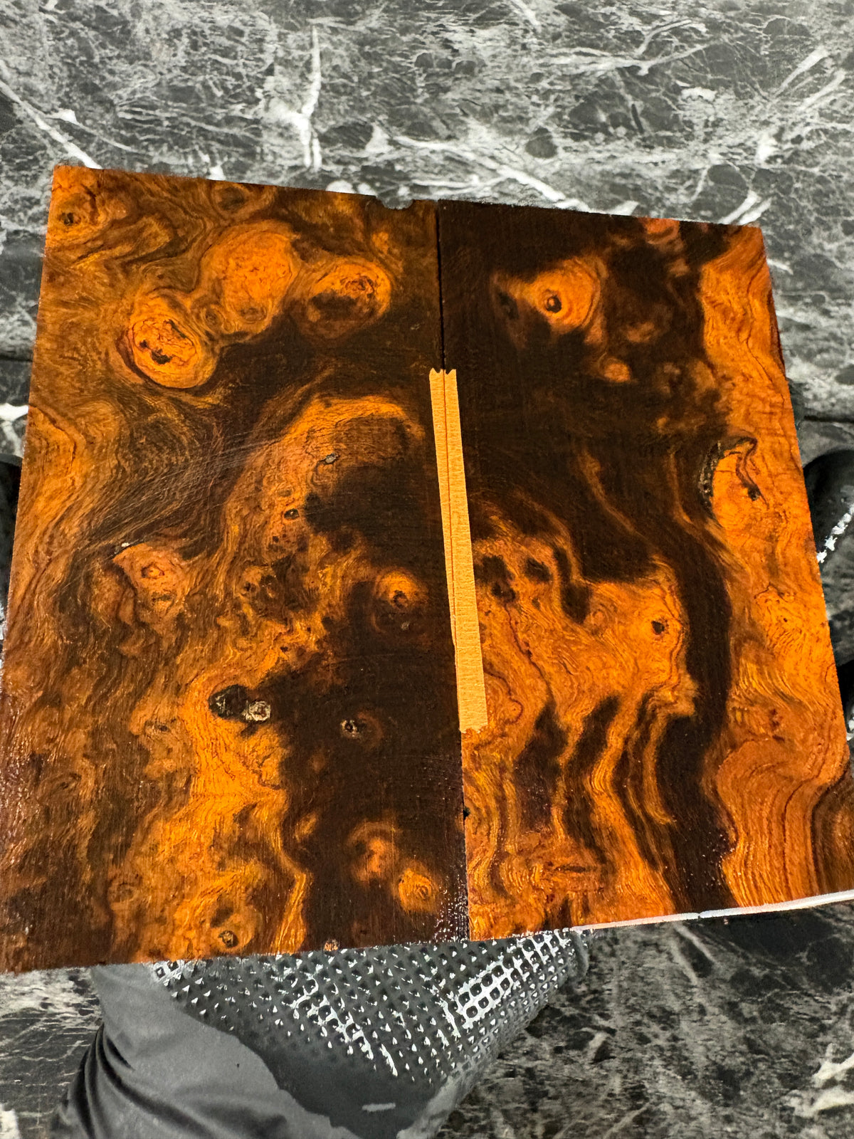 Ironwood Burl Scales IWS305 - 5.5 x 3 x .6” Pistol Grip