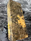 Amboyna Burl Block AMB119 - 4.5 x 1.75 x 1.2”