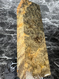 Amboyna Burl Block AMB116 - 5.5 x 1.75 x 1.3”