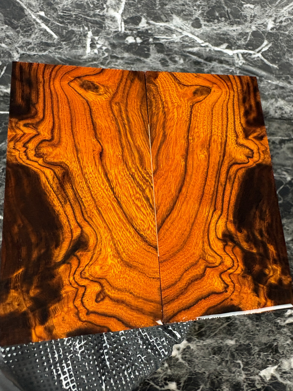 Ironwood Burl Scales IWS306 - 5 x 2.7 x .62” Pistol Grip