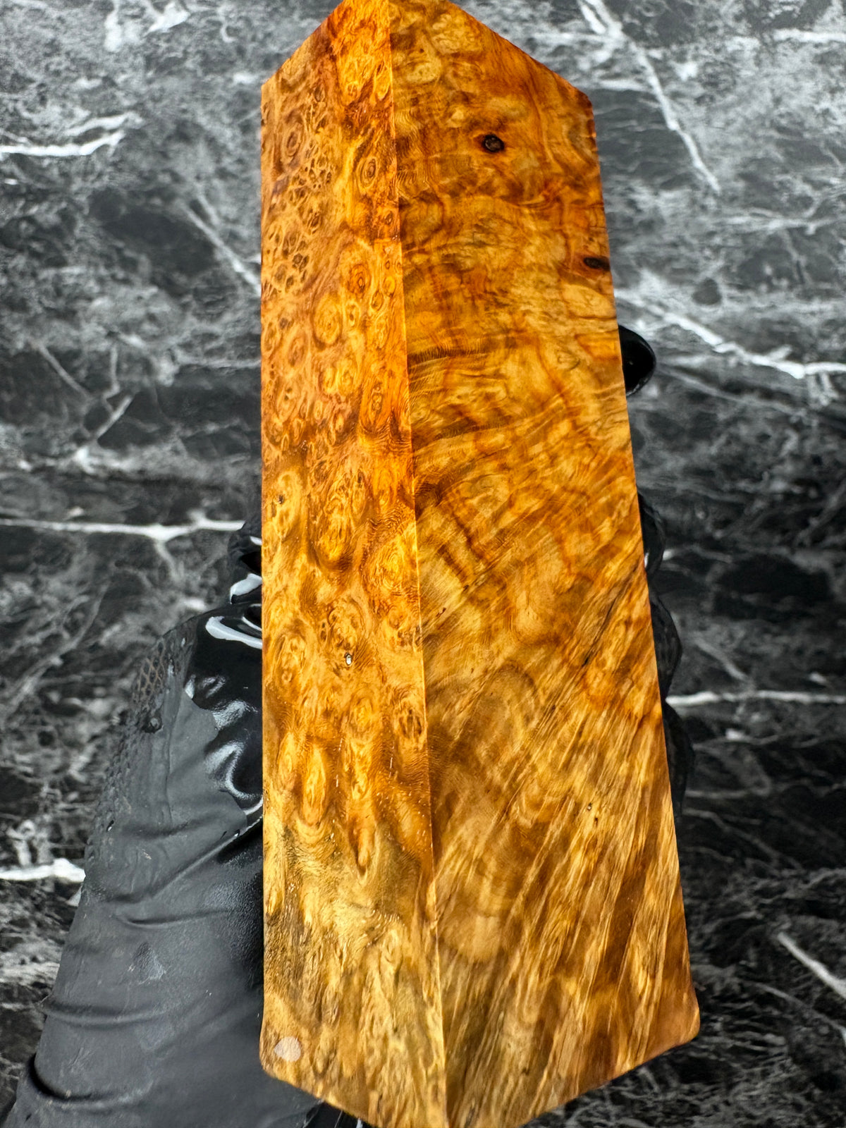Amboyna Burl Block AMB127 - 5.1 x 1.62 x 1.18”