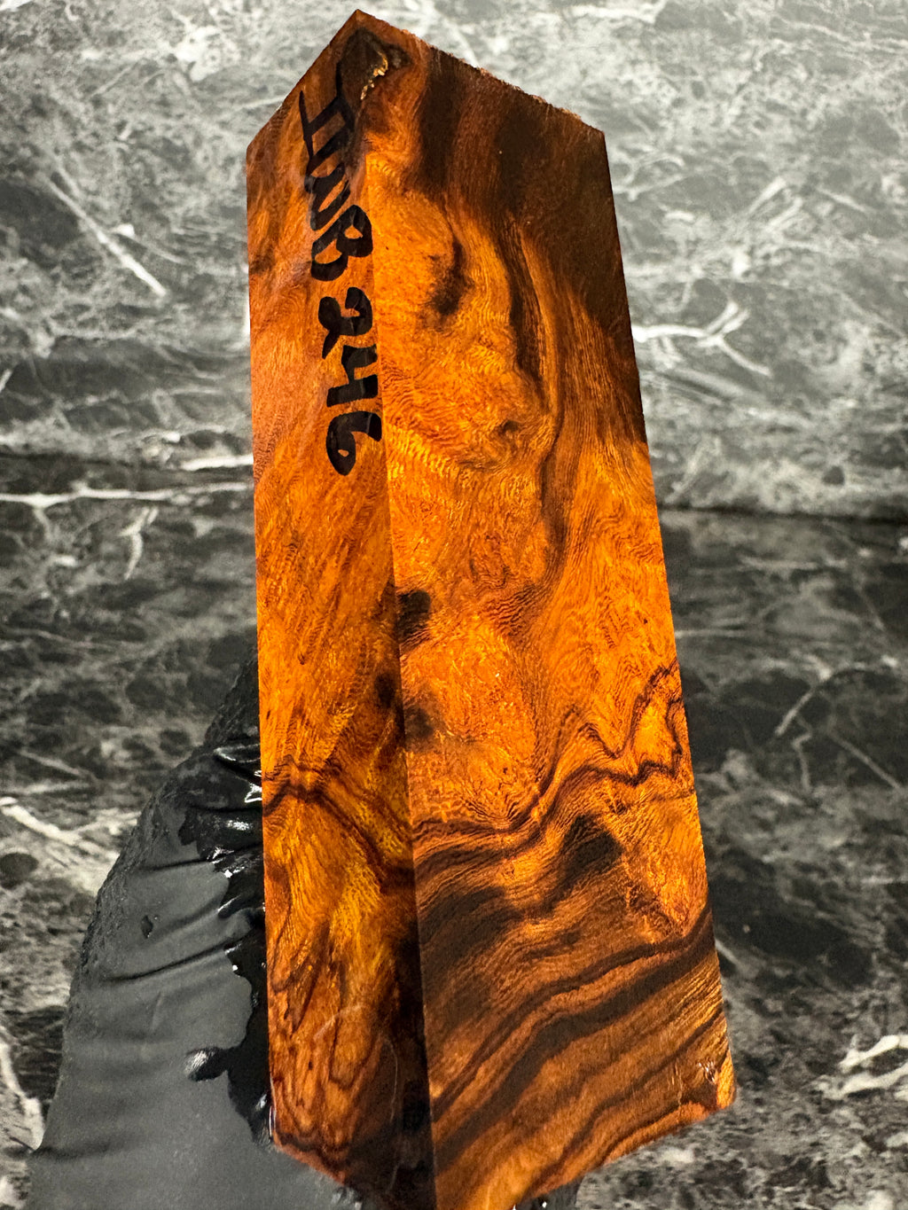 Ironwood Burl Block IWB246 - 5 x 1.7 x 1.25”