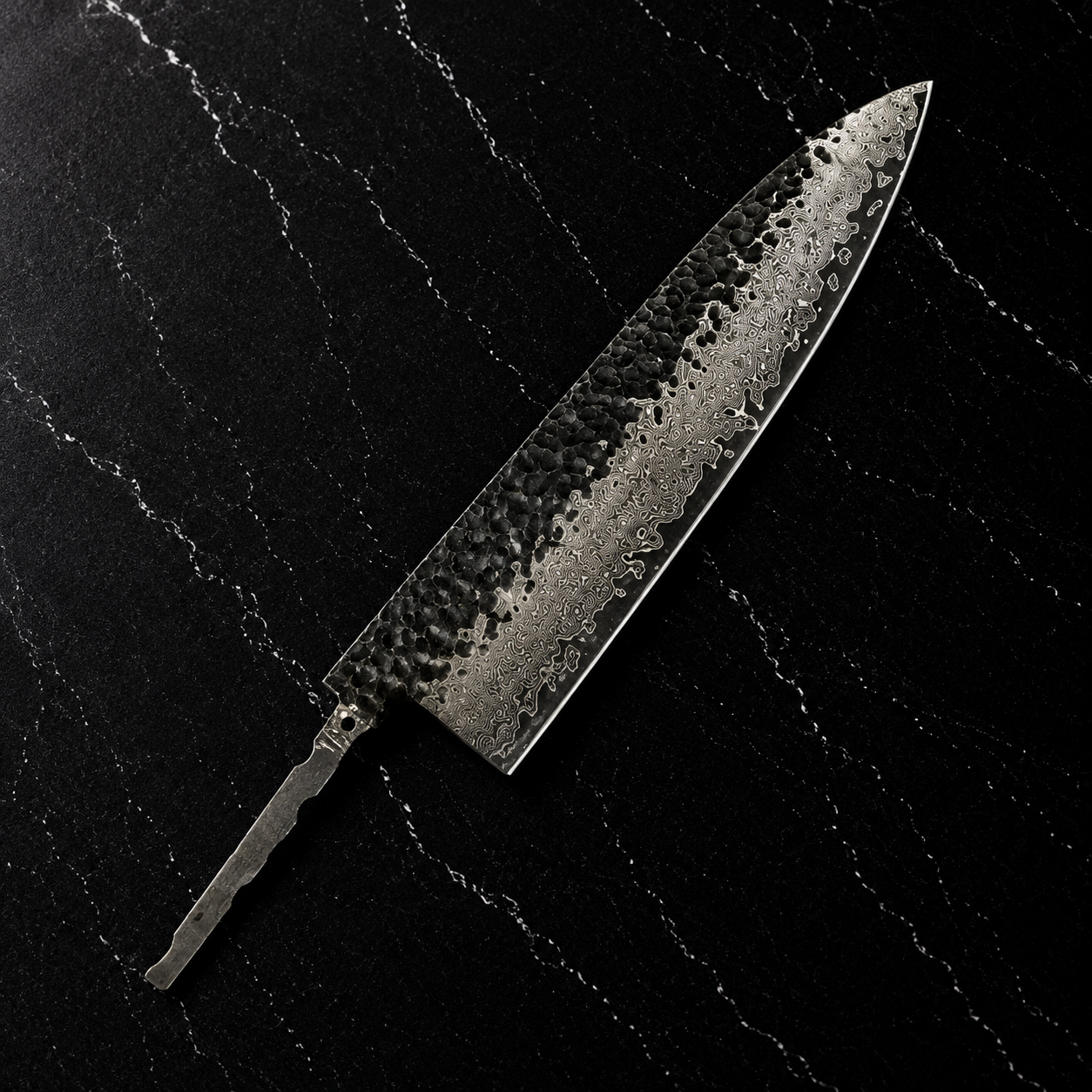 76 Layer Japanese Damascus Knife Blank 102