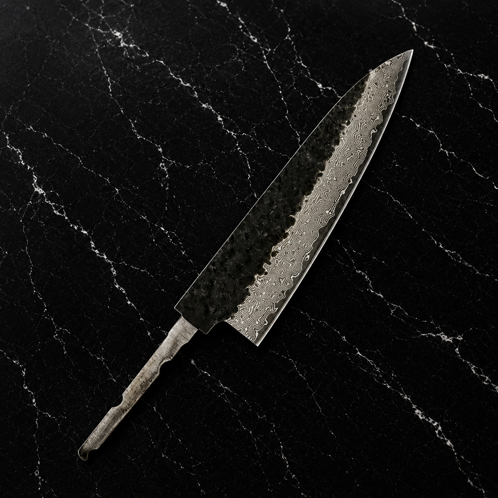 76 Layer Japanese Damascus Knife Blank 105