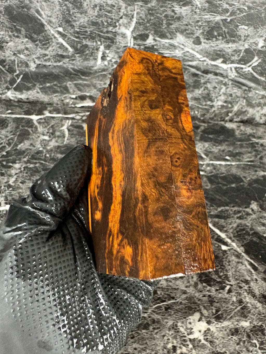 Ironwood Burl Scales IWS308 - 4 x 3 x .7” Pistol Grip