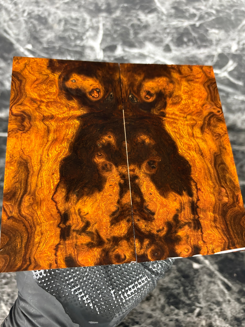 Ironwood Burl Scales IWS305 - 5.5 x 3 x .6” Pistol Grip
