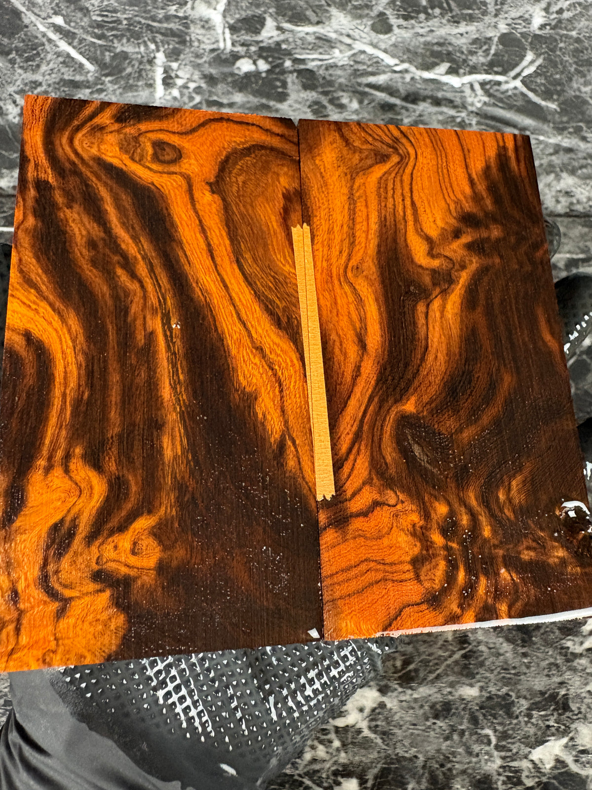 Ironwood Burl Scales IWS306 - 5 x 2.7 x .62” Pistol Grip