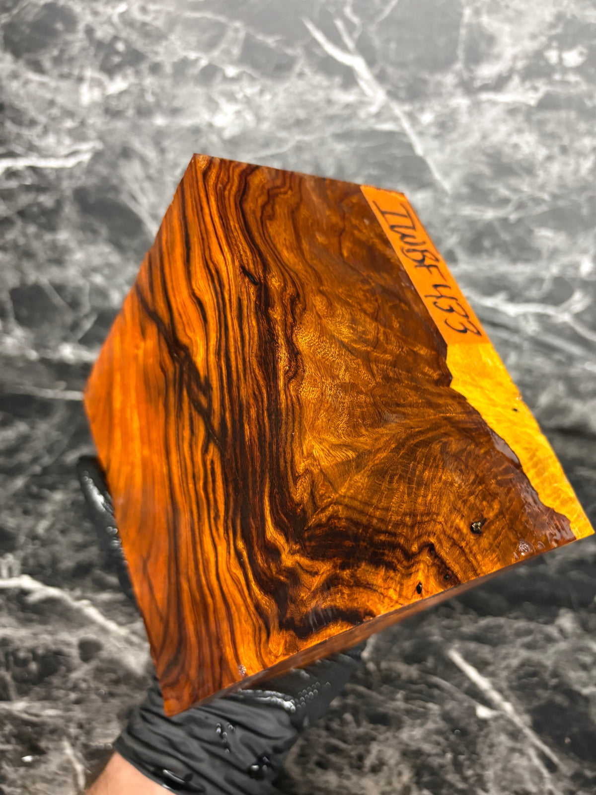 Ironwood Bowl Blank IWBF438 - 5.95 x 5.7 x 3.9”