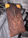 African Blackwood Folding Knife Scales ABF104 - 4.5 x 1.25 x .14”