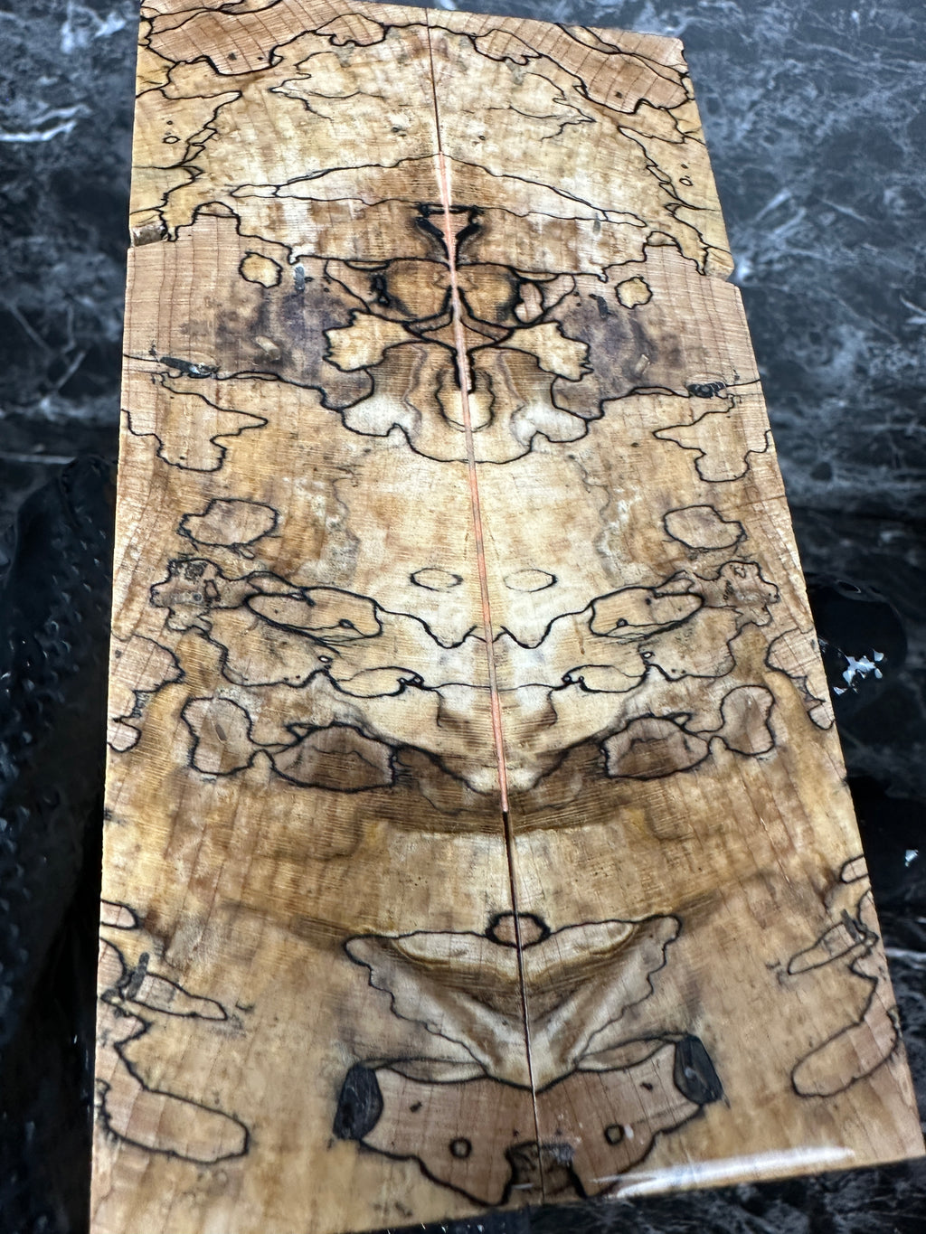 Spalted Maple Scales SPMAS126 - 6 x 1.7 x .45”