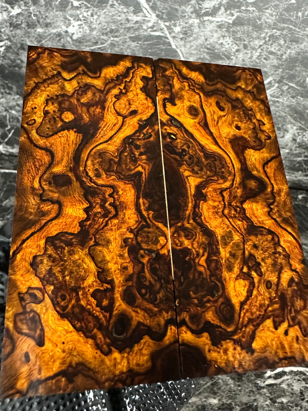 Ironwood Burl Scales IWS178 - 5 x 2.15 x .37”
