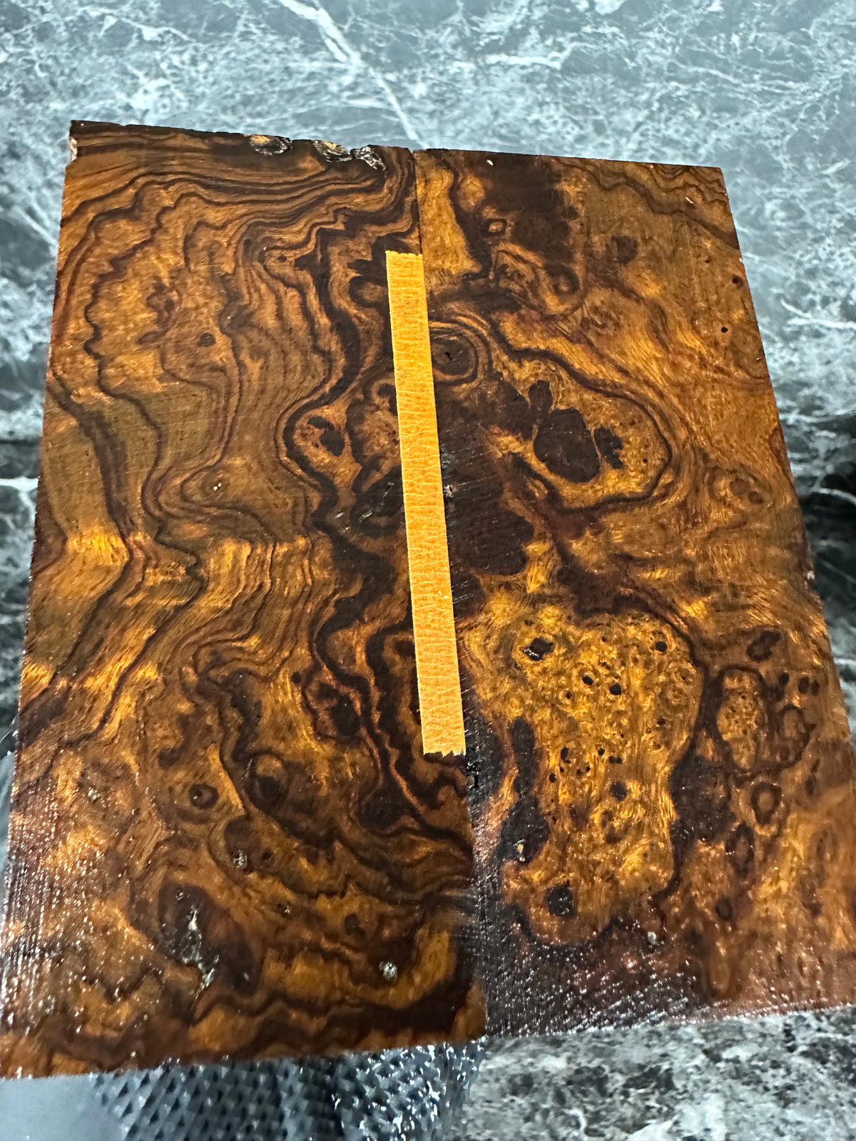 Ironwood Burl Scales IWS178 - 5 x 2.15 x .37”