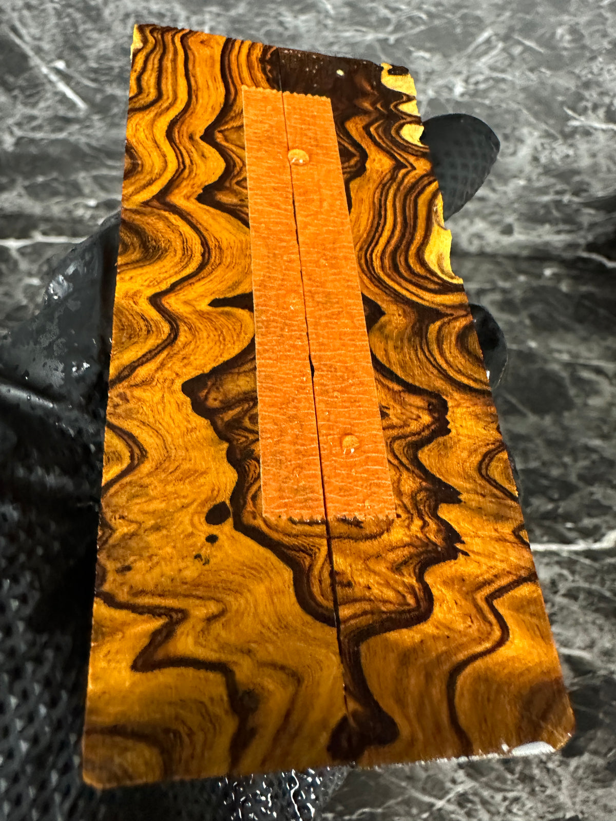 Ironwood Burl Folding Knife Scales IWF112 - 4.5 x 1 x .14”