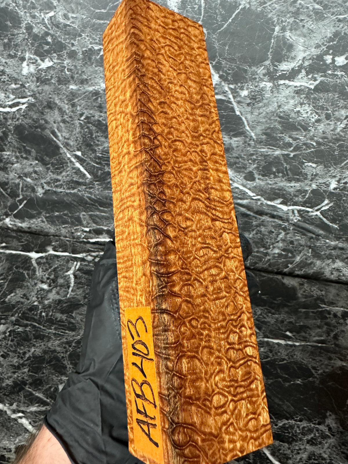 Afzelia Block AFB403 - 10 x 2.37 x 1.5”