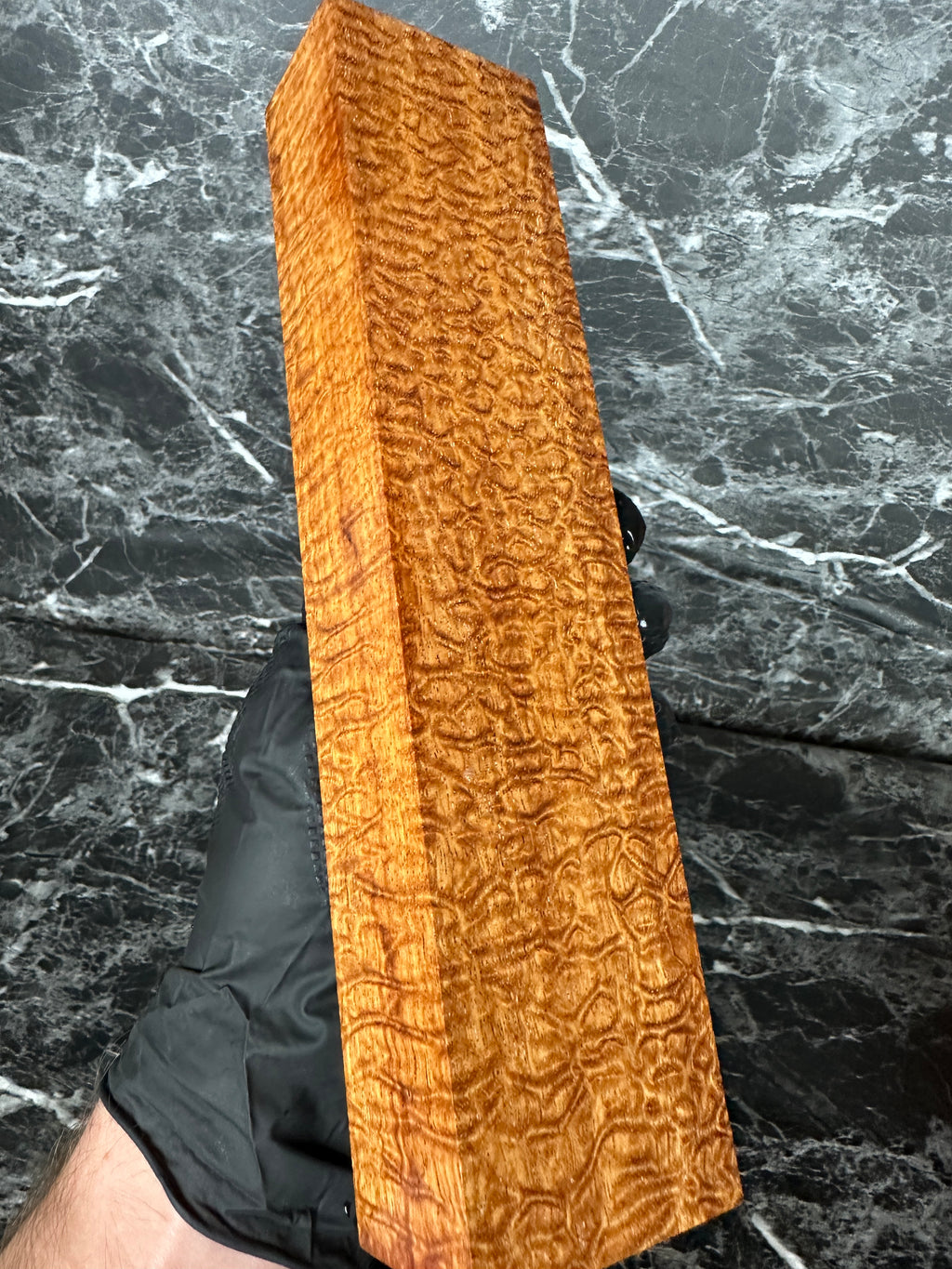 Afzelia Block AFB404 - 8.15 x 2.37 x 1.5”