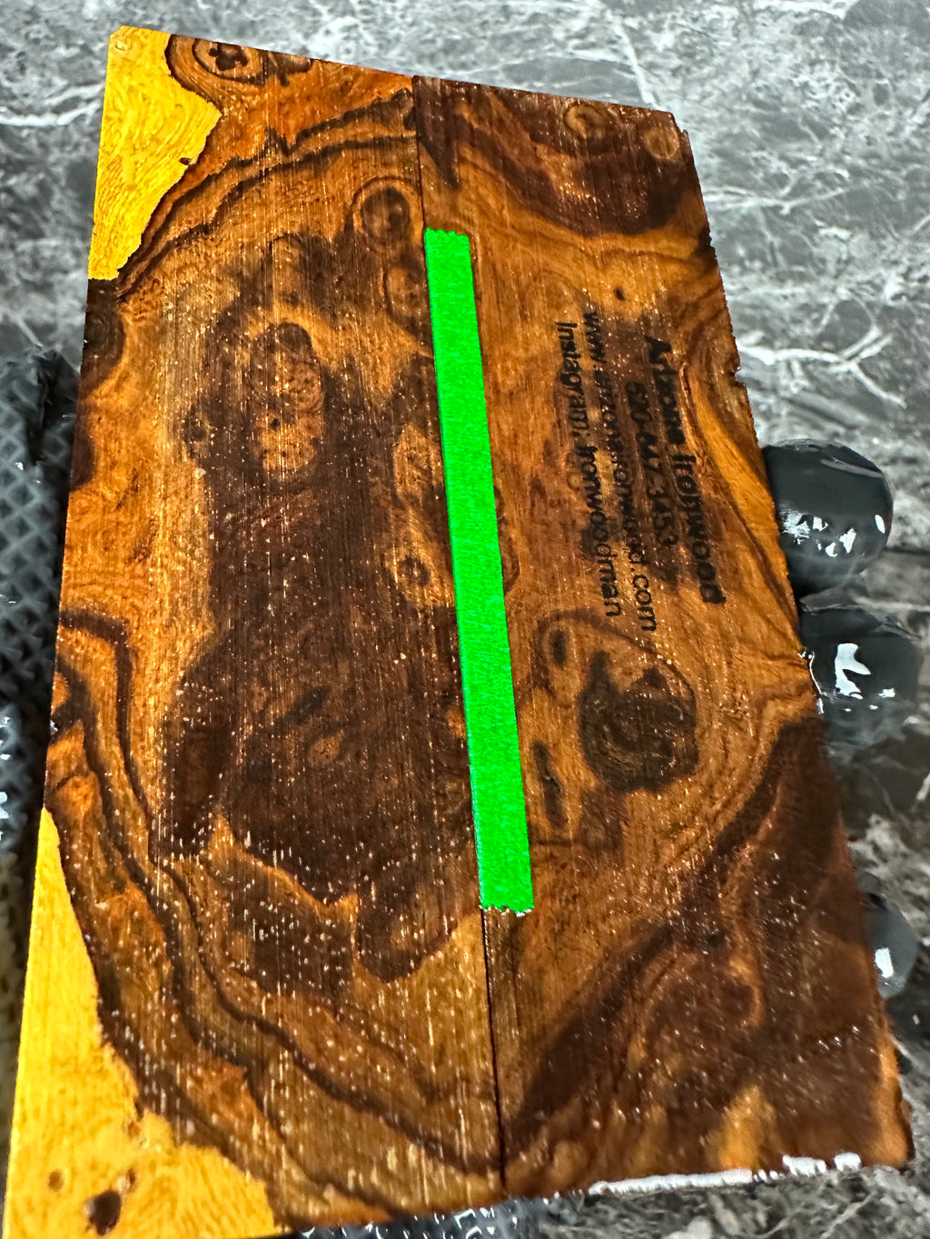 Ironwood Burl Scales IWS276 - 5.15 x 1.5 x .37”