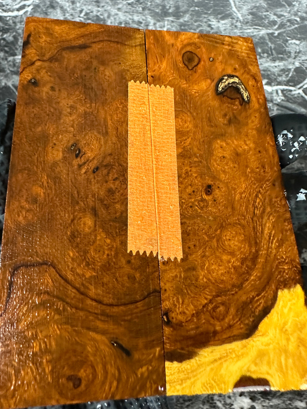 Ironwood Burl Scales IWS269 - 5 x 1.8 x .37”