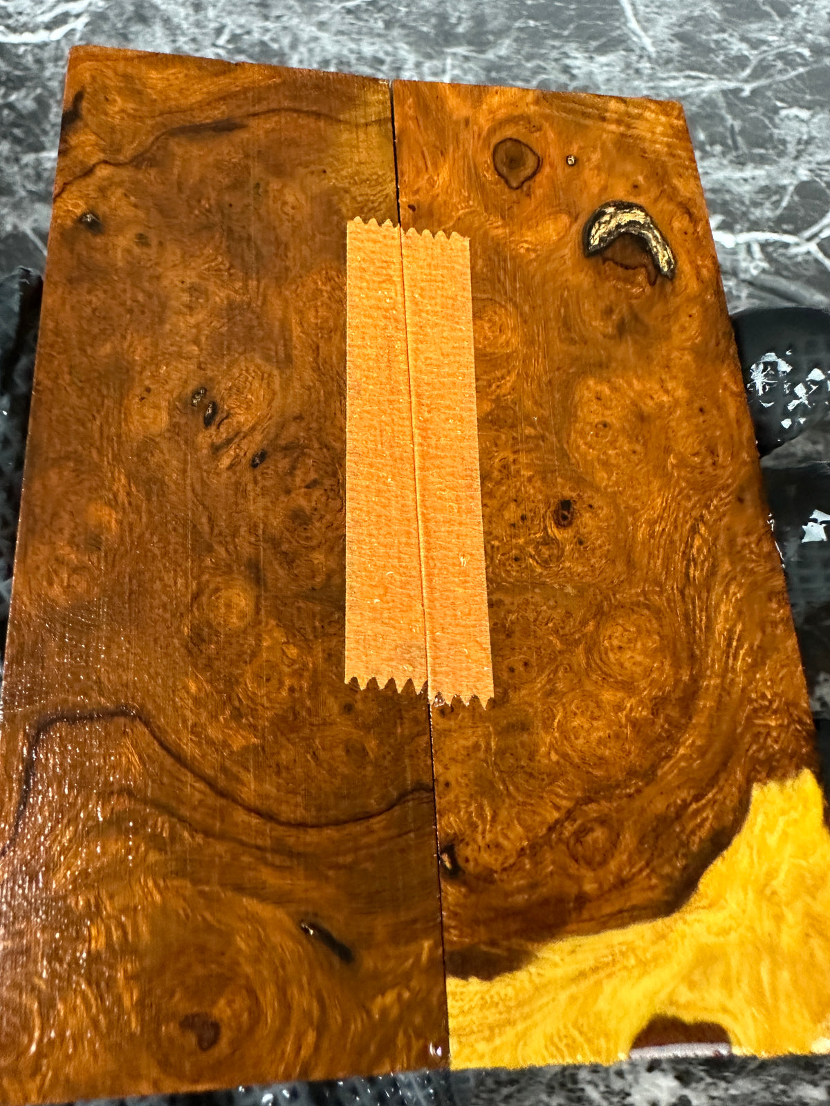 Ironwood Burl Scales IWS269 - 5 x 1.8 x .37”