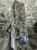 Dyed Black Ash Burl Block BABD143 - 5.75 x 1.55 x 1.55”