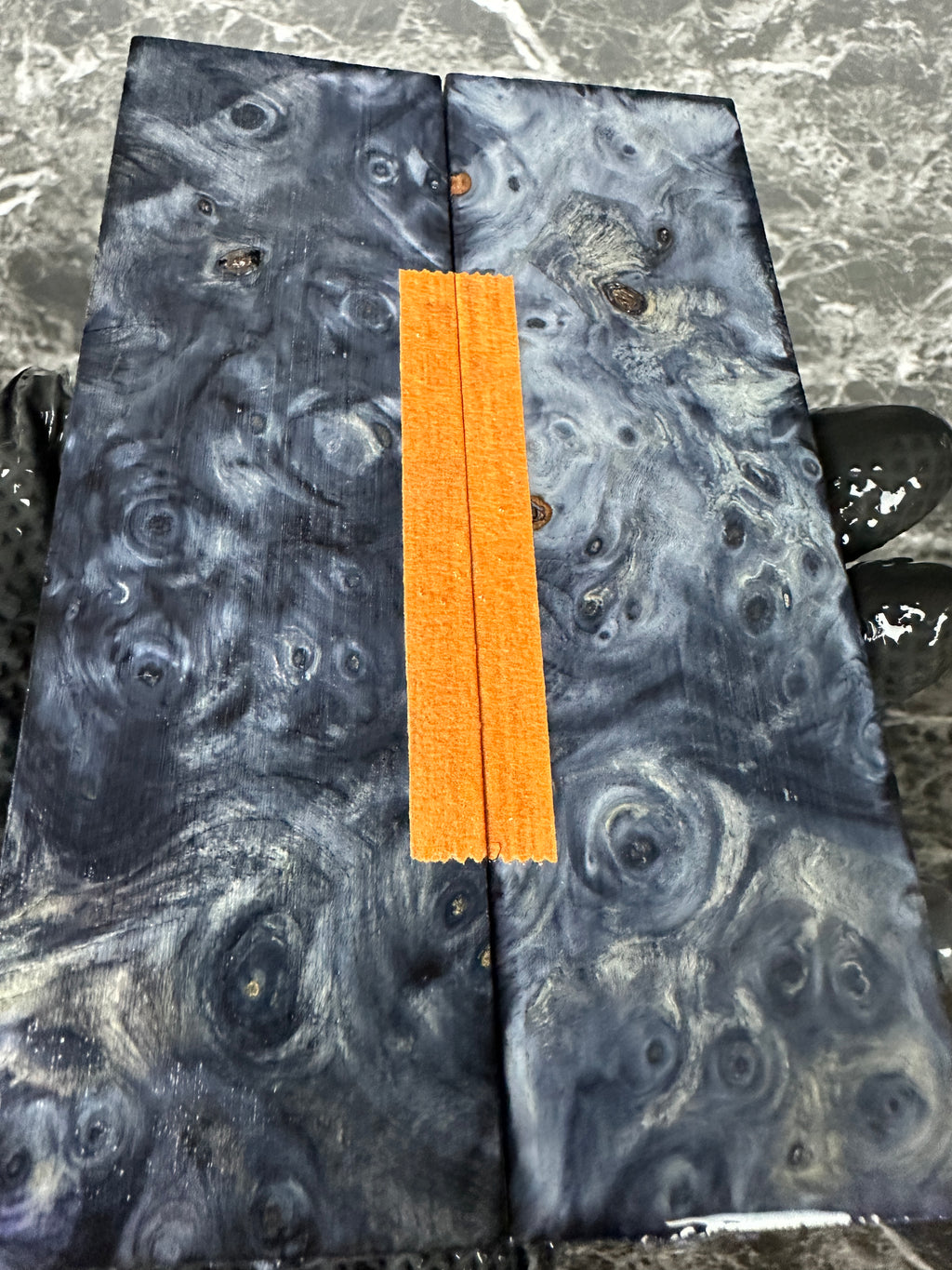 Buckeye Dyed Burl Scales BYSD119 - 5.75 x 1.8 x .4”