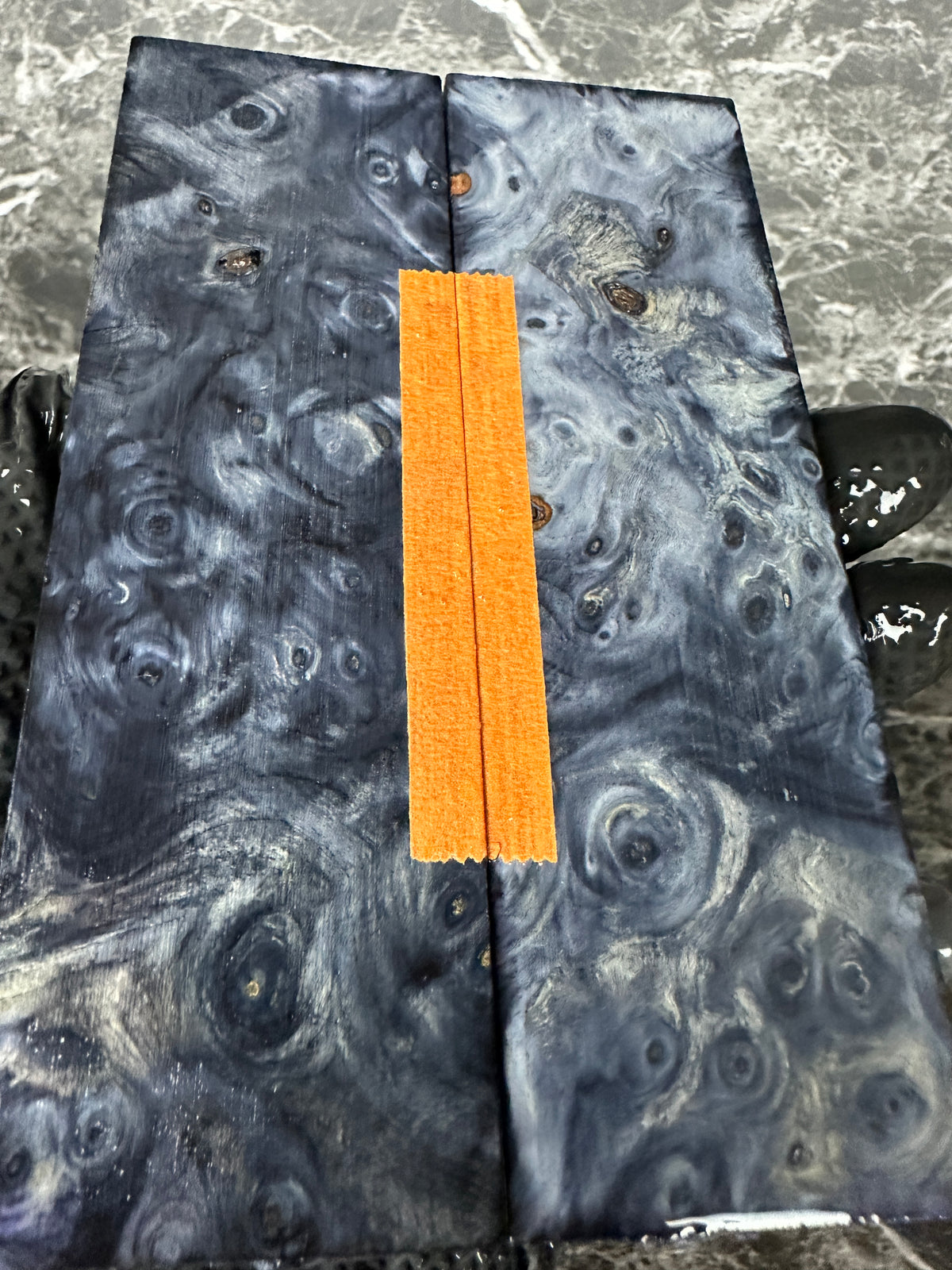 Buckeye Dyed Burl Scales BYSD119 - 5.75 x 1.8 x .4”