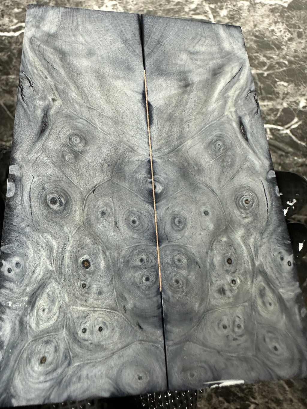 Buckeye Dyed Burl Scales BYSD194 - 5.25 x 1.75 x .35”