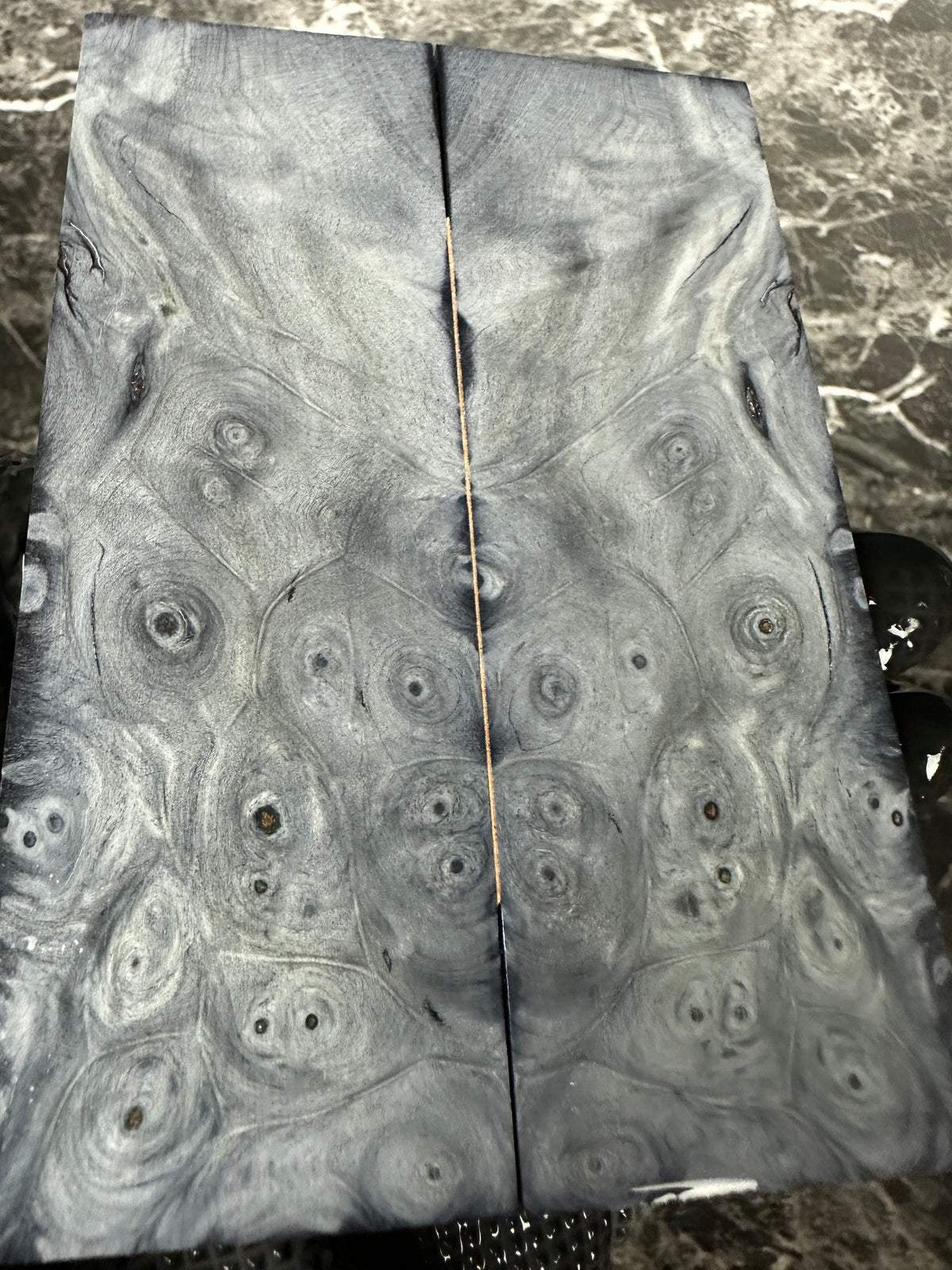 Buckeye Dyed Burl Scales BYSD194 - 5.25 x 1.75 x .35”