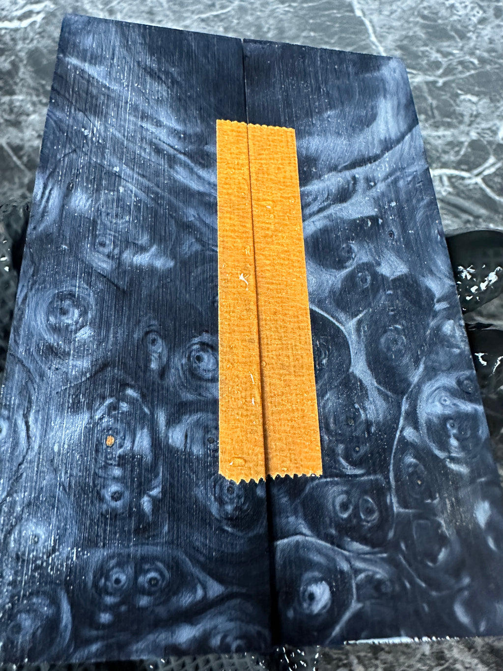Buckeye Dyed Burl Scales BYSD194 - 5.25 x 1.75 x .35”