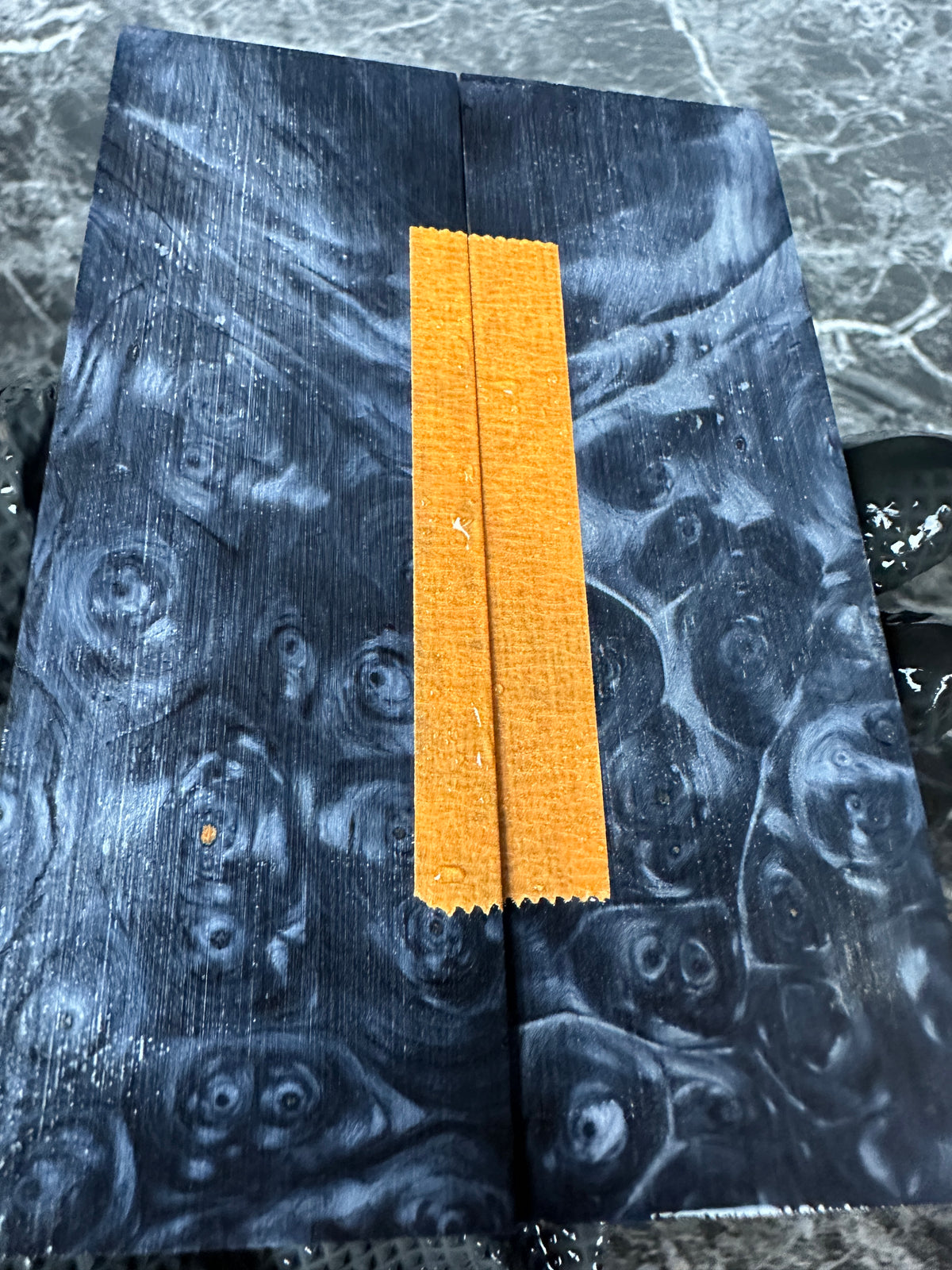 Buckeye Dyed Burl Scales BYSD194 - 5.25 x 1.75 x .35”