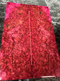 Dyed Amboyna Burl Scales AMSD104 - 5.75 x 1.95 x .38”