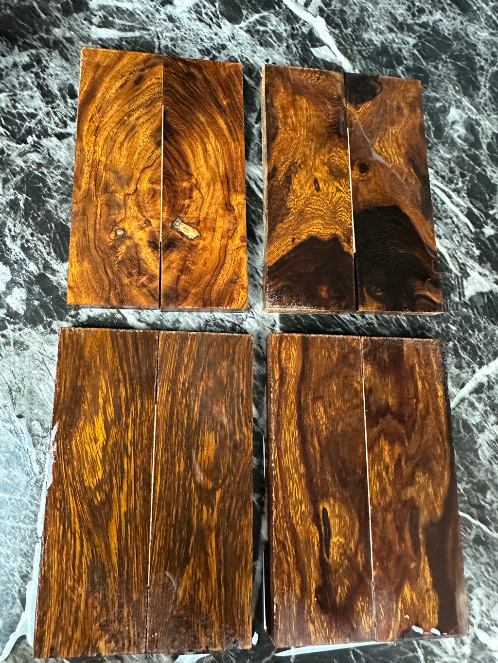 Arizona Ironwood Scales IWSF512 - 4.75 x 1.5 x .37-.32”