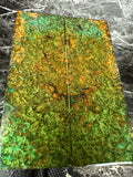 Dyed Amboyna Burl Scales AMSD114 - 5.45 x 1.95 x .42”
