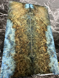 Dyed Amboyna Burl Scales AMSD139 - 5.75 x 1.8 x .37”