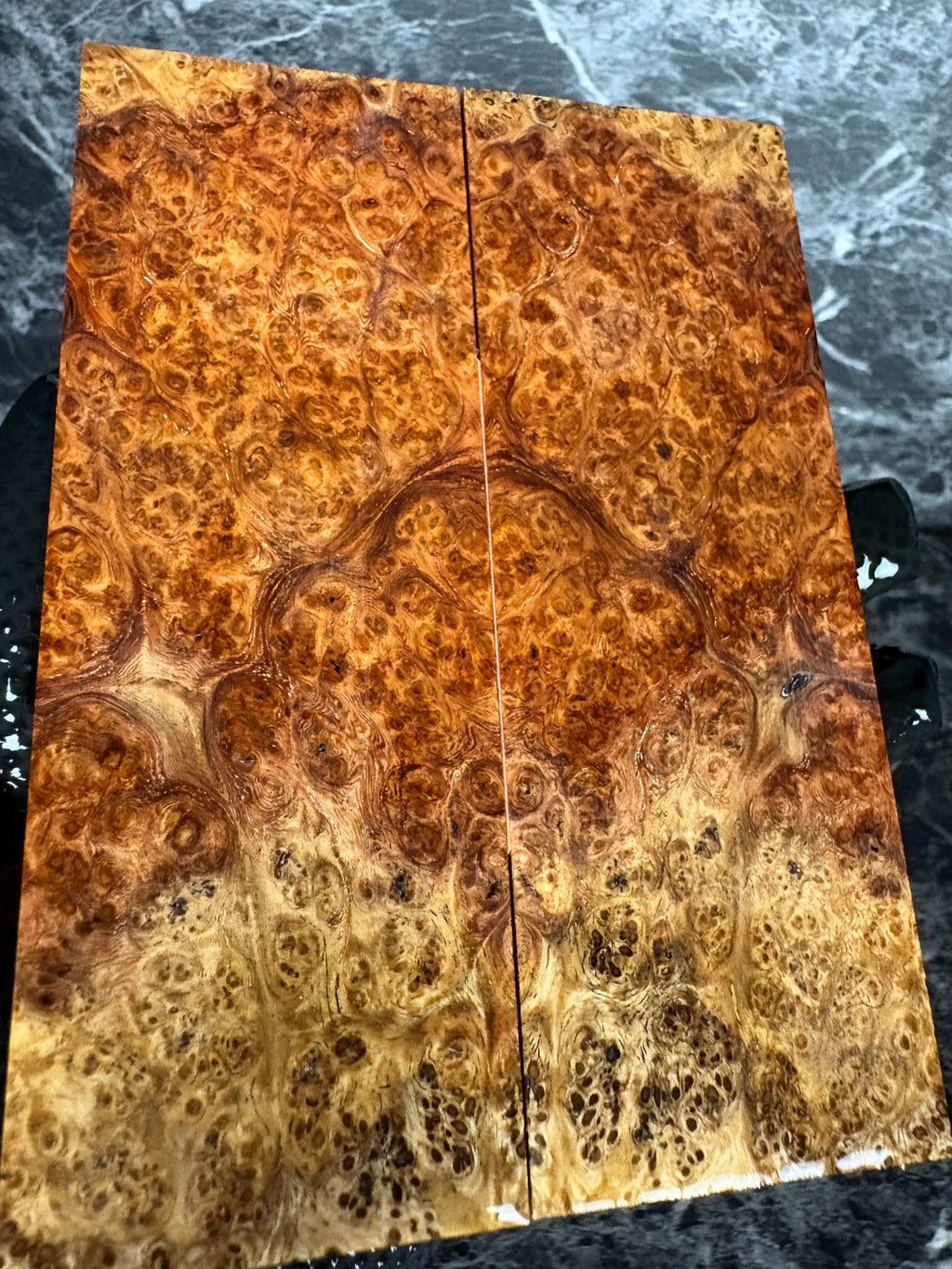 Amboyna Burl Scales AMS100 - 5.5 x 2 x .4”