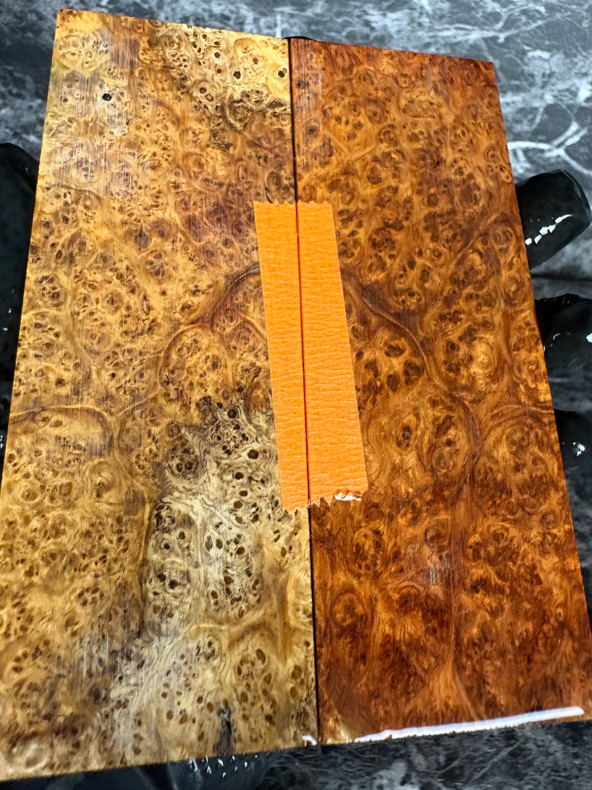 Amboyna Burl Scales AMS100 - 5.5 x 2 x .4”