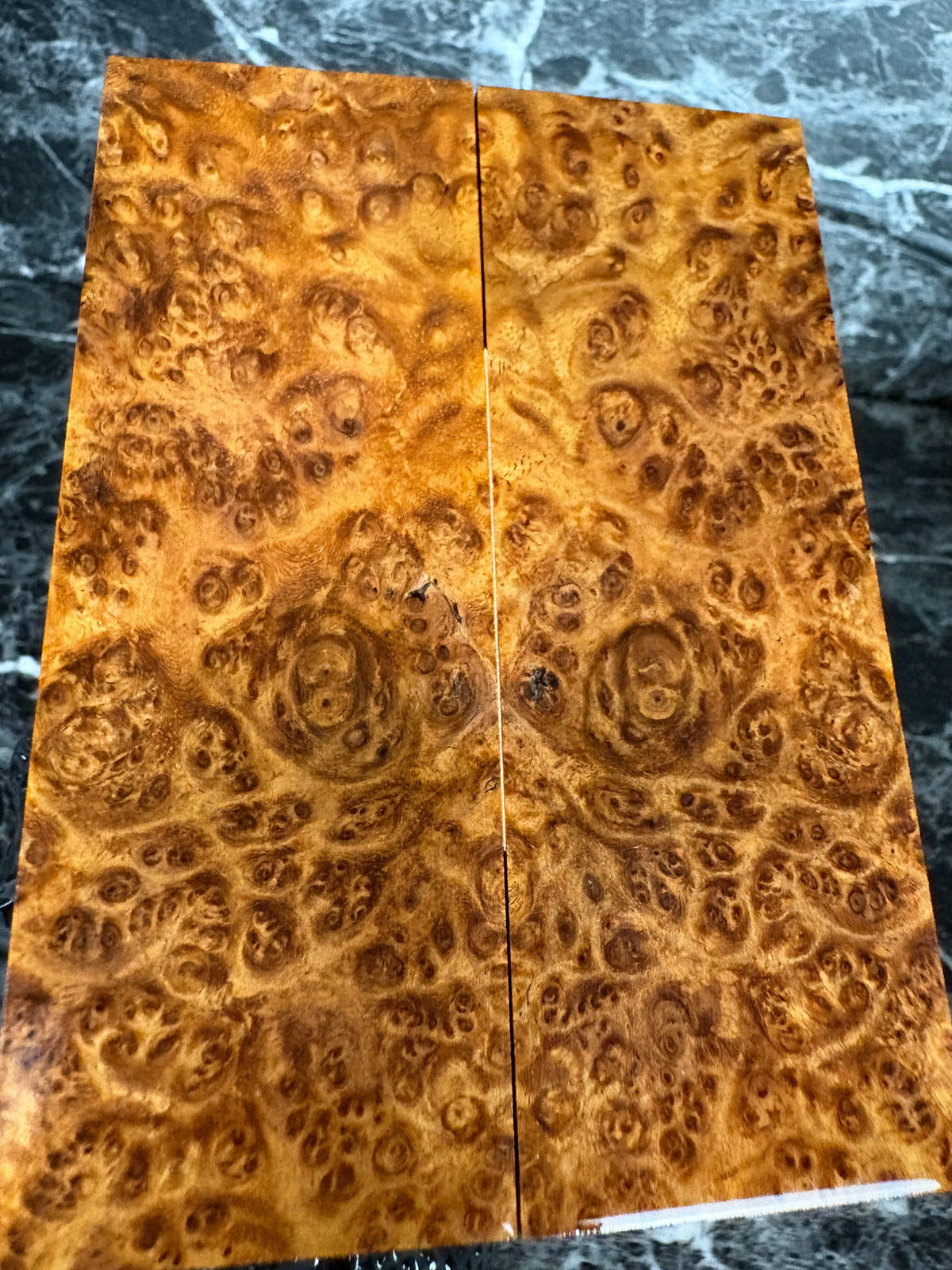Amboyna Burl Scales AMS131 - 5.45 x 1.9 x .4”