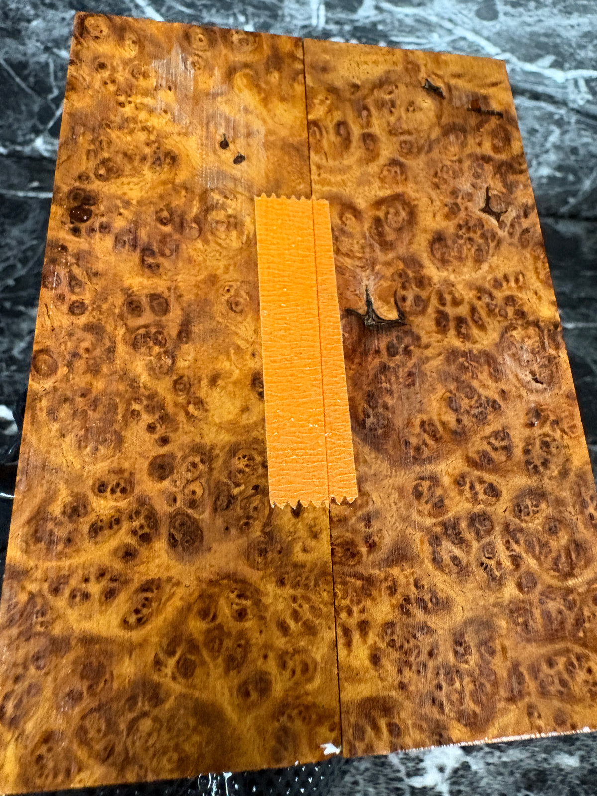 Amboyna Burl Scales AMS131 - 5.45 x 1.9 x .4”