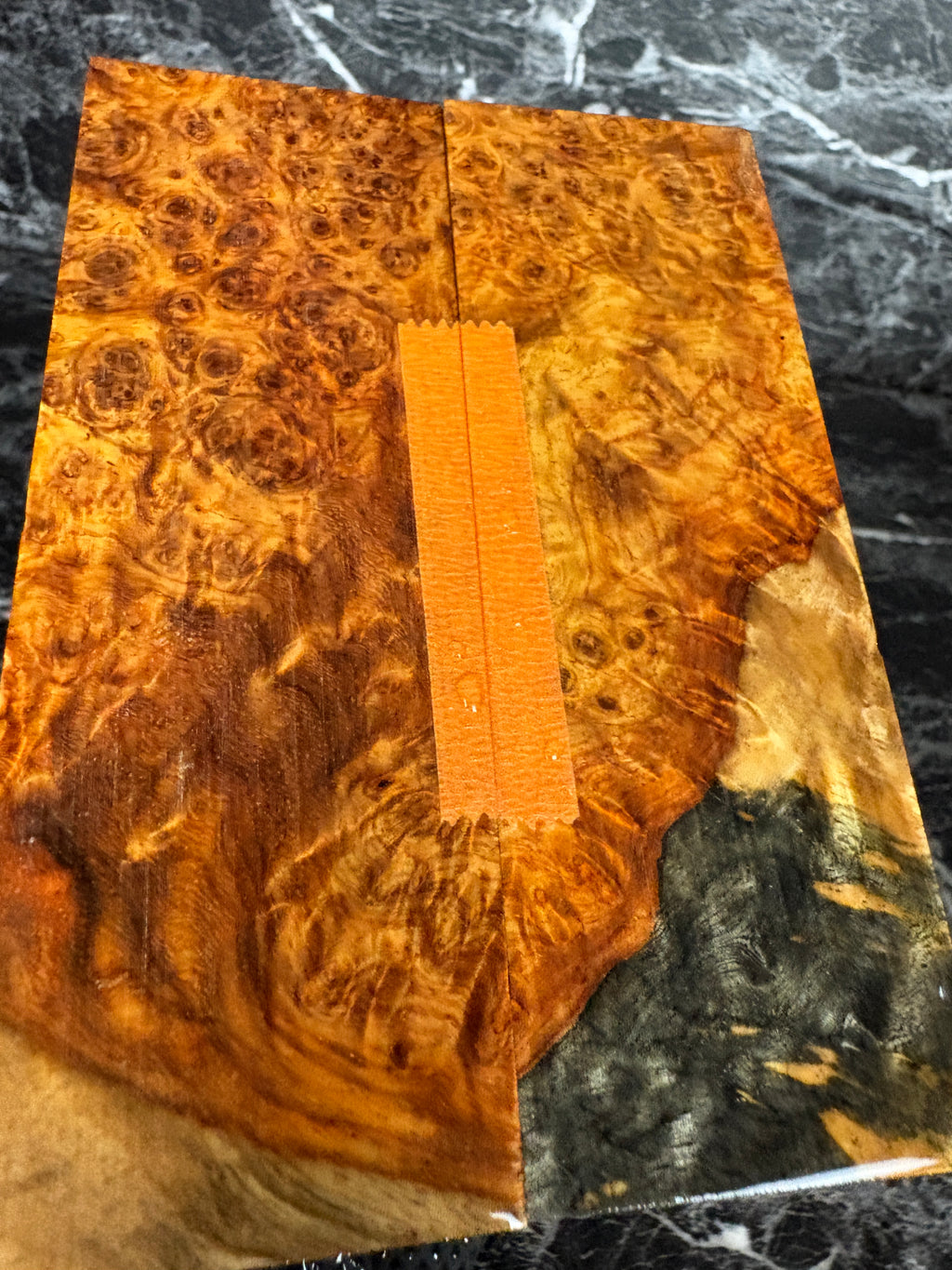 Amboyna Burl Scales AMS132 - 5.45 x 1.95 x .4”