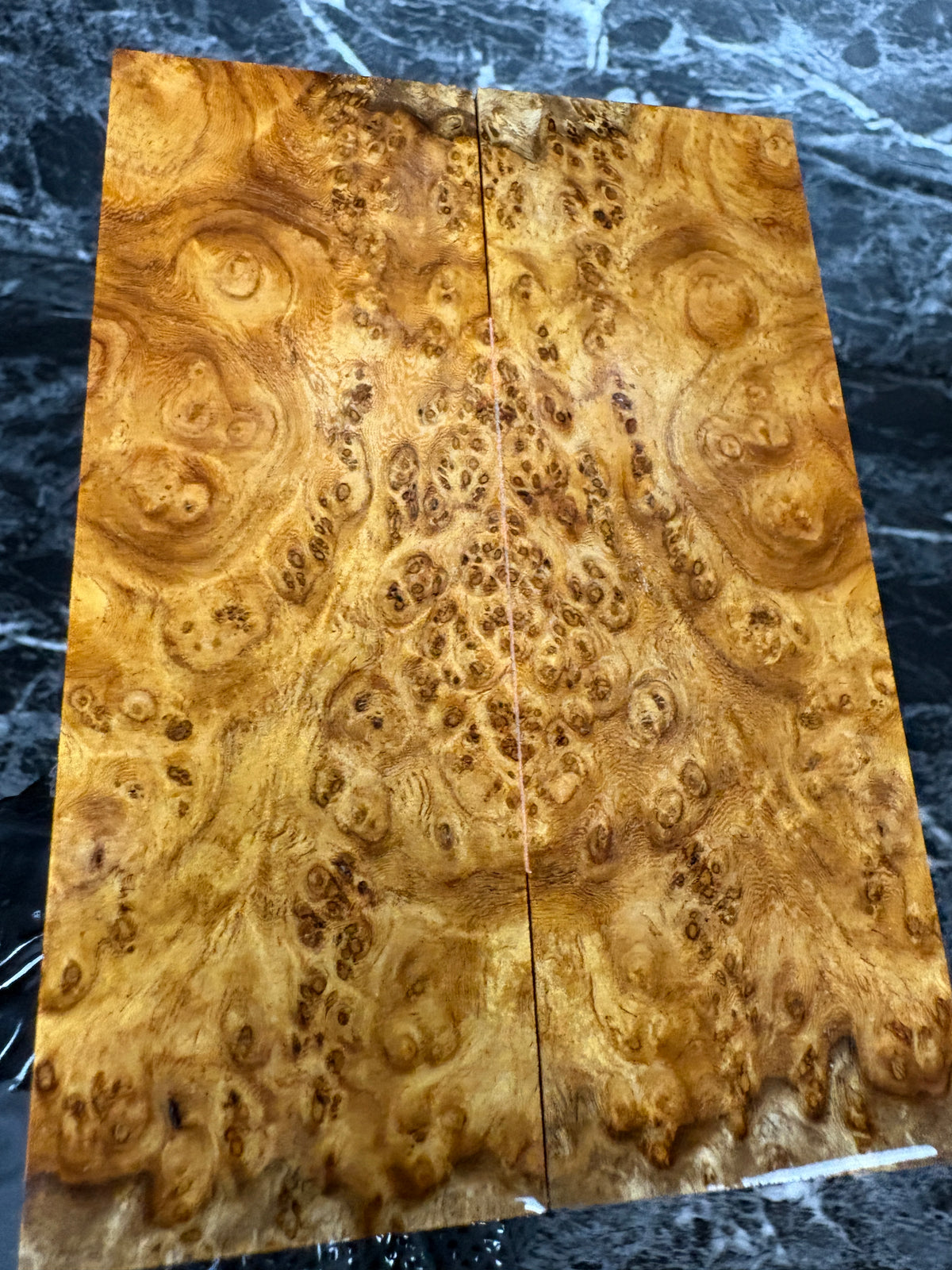 Amboyna Burl Scales AMS139 - 5.5 x 1.95 x .4”