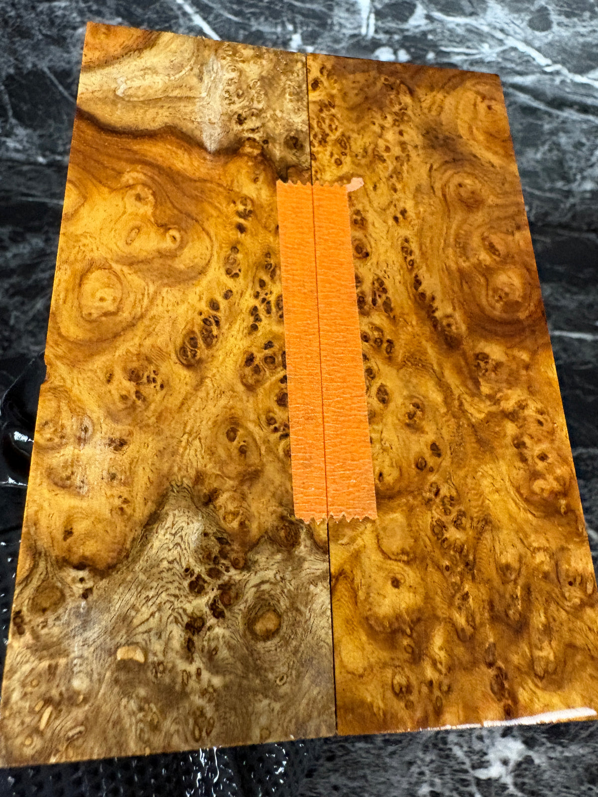 Amboyna Burl Scales AMS139 - 5.5 x 1.95 x .4”