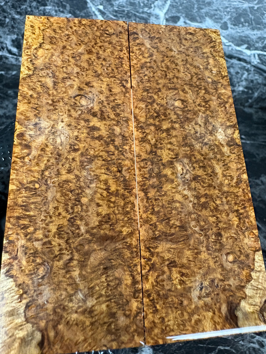 Amboyna Burl Scales AMS141 - 5.5 x 1.95 x .4”