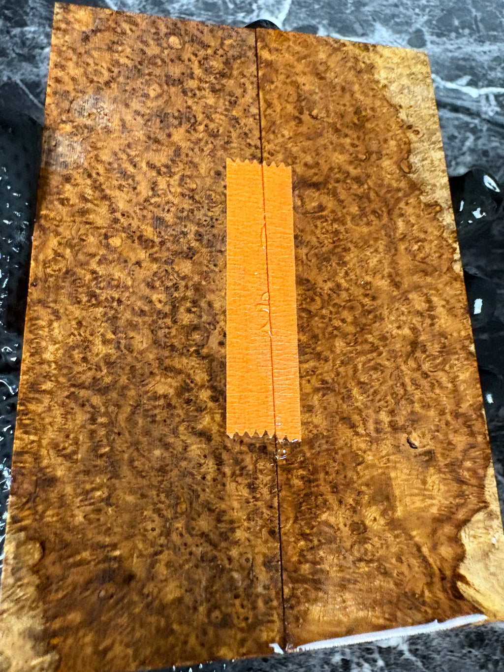 Amboyna Burl Scales AMS141 - 5.5 x 1.95 x .4”