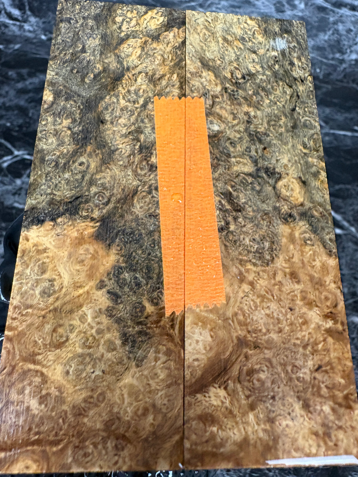 Amboyna Burl Scales AMS145 - 5.1 x 1.6 x .4”