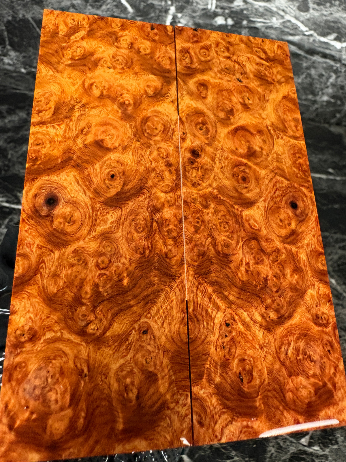Amboyna Burl Scales AMS149 - 5.15 x 1.8 x .4”