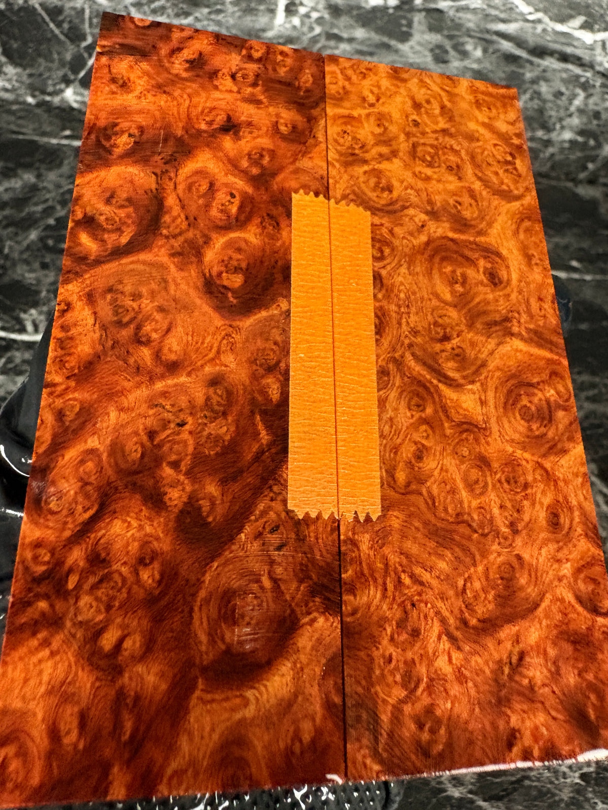 Amboyna Burl Scales AMS149 - 5.15 x 1.8 x .4”